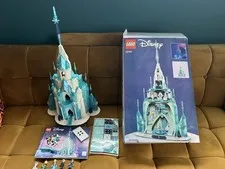 LEGO Disney Frozen: The Ice Castle (43197) - Used 100% Complete Excellent Shape!