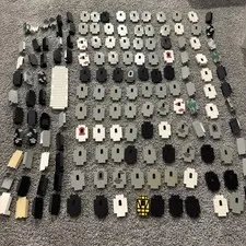 LEGO Castle Wall Pieces VTG 80s 90s Lot Parts Pieces Gray Castle LOT OF 140+