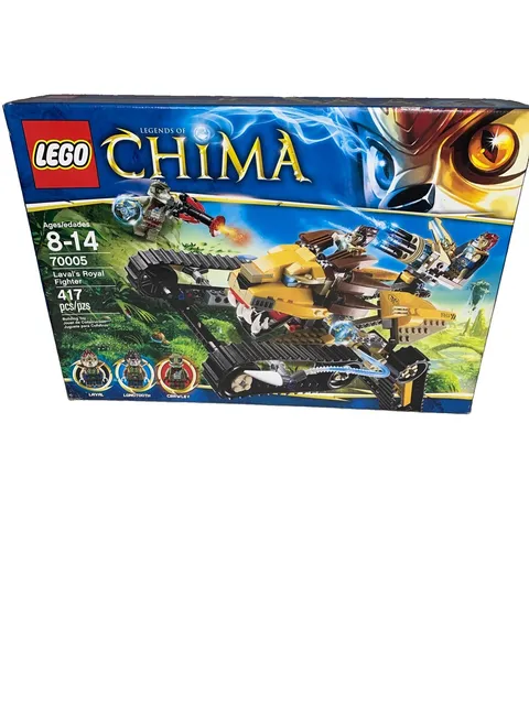New Factory Sealed LEGO LEGENDS OF CHIMA: Laval's Royal Fighter (70005)