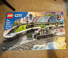 LEGO City 60337 Express Passenger Train 764-Piece Set Ages 7+ Lights
