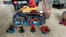 LEGO Dimensions Ninjago Kai Cole Team Pack Blade Bike Boulder Bomber 71207