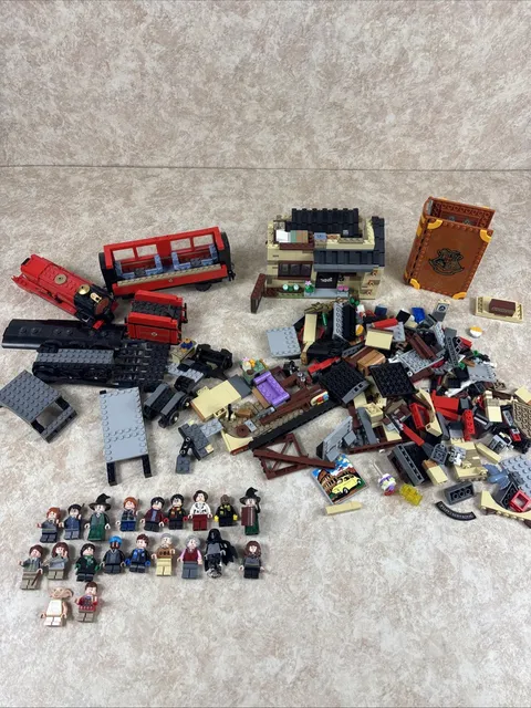 Lot Of Harry Potter Lego w/ Minifigs Incomplete *Read 76382 75968 75955