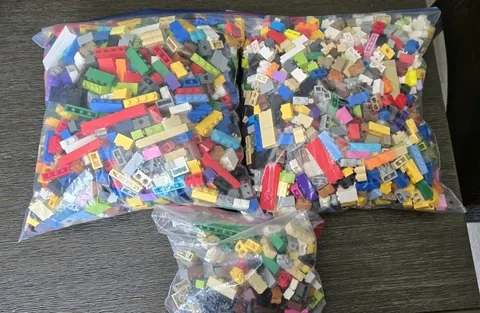 LEGO Bulk Brick Lot 6+ lbs Genuine LEGO Building Bricks Mixed Sizes & Colors MOC