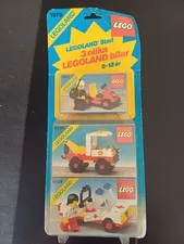 LEGO 1976-1 Town 3-Pack 1984 Original Box Unopened SEALED Vintage 6611 6628 6629