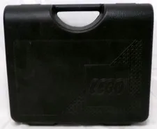 LEGO 1997 Black Storage Carrying Case with Handle and Latch from Set 8239