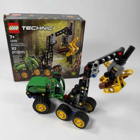 LEGO Technic John Deere Wheeled Harvester 42218 STEM Set New Sealed