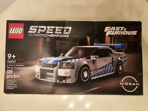 LEGO 76917 SPEED CHAMPIONS: 2 Fast Nissan Skyline Gt-R (R34 New Sealed 319 Pcs