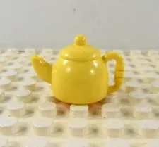 Lego Duplo Item Teapot pale yellow