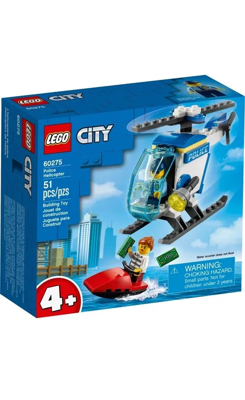 LEGO CITY: Police Helicopter (60275) NIB & Retired
