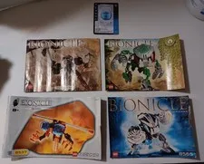 Bionicle Instruction Manual Lot Of 4 8576 8604 8565 8537