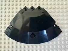 LEGO Panel 10 x 10 x 2 1/3 Quarter Saucer Top 30117