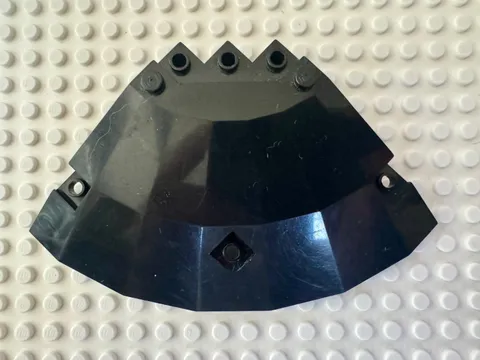 LEGO Panel 10 x 10 x 2 1/3 Quarter Saucer Top 30117