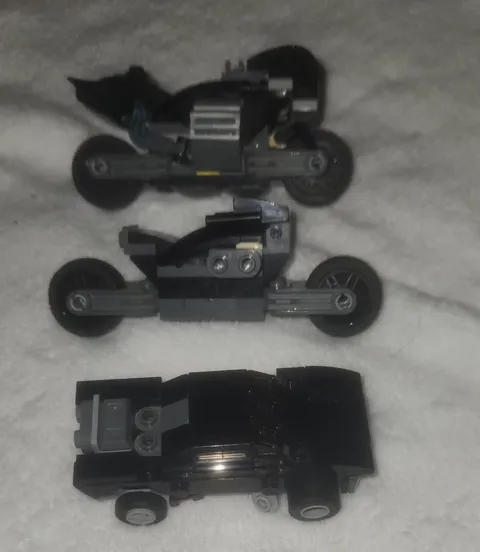 LEGO Super Heroes: LEGO BATMAN Batmobile (30455) batmobile + batcycle (lot of 3)