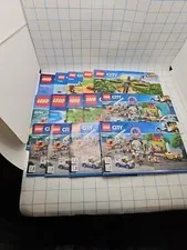 lego City Instruction manuals Only 14 Manual Lot