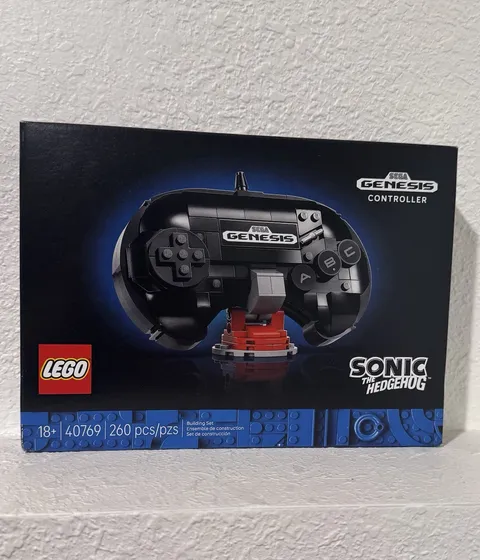 LEGO Sonic SEGA Genesis Controller 40769 GWP NIB