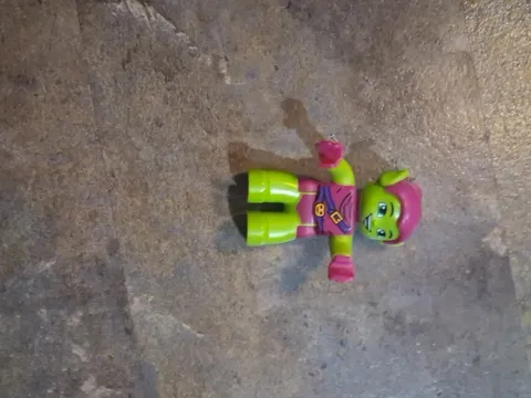 LEGO DUPLO MARVEL SUPERHEROES GREEN GOBLING FIGURE 2.5" TALL.