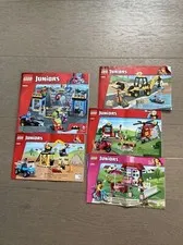 LOT OF 5 LEGO Juniors Instruction Manuals 10685 10666 10667 10660 10672