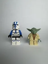 LEGO Star Wars Minifigures From 75002 (Yoda and 501 Clone Trooper)