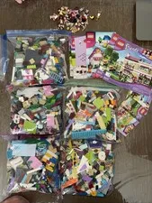 Lego Friends Bulk Lot - 10+pounds And Some Mini Figures Incomplete Sets Manuals