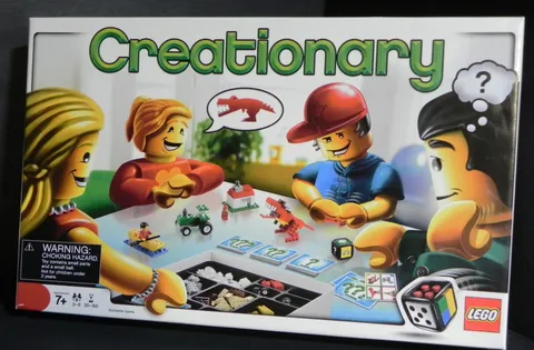 LEGO Creationary Buildable Game #3844 please read