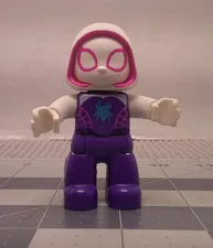 LEGO DUPLO Figure Ghost Spider Ville Marvel Spider-Gwen Superhero Minifigure