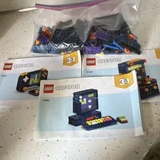 LEGO Creator 3-in-1 Retro video console 31380 Manuals + Parts Lot Ziplock