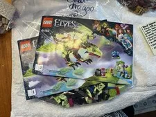LEGO Elves 41183 Goblin King's Evil Dragon Bulk Lot 339pcs Multicolor Bag