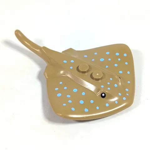 LEGO Stingray/Manta Ray Animal Figure Tan Printed Part 61301 (1 pc)