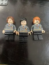 Lego Harry Potter Minifigures Gryffindor HP094:Harry  HP095:Hermione  HP112:Ron