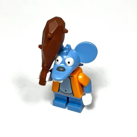 LEGO Simpsons Minifigures Series 1 Itchy The Mouse Figure sim019 Club 71005