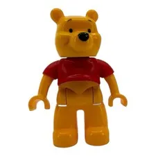 Lego Duplo Disney WINNIE THE POOH Minifig 2” Figure Sits Replacement Part Piece