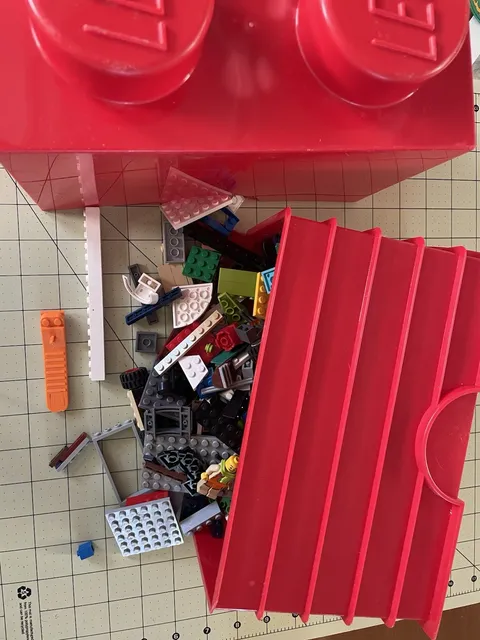 LEGO Storage Brick with Legos Building Blocks