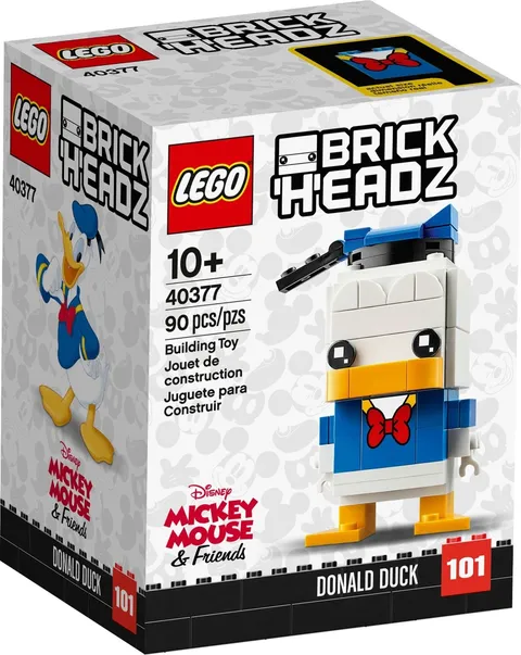 LEGO BRICKHEADZ 40377 Donald Duck New Factory Sealed