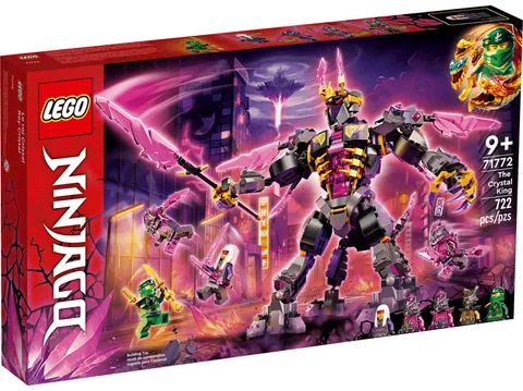 THE CRYSTAL KING Lego Ninjago Box Set #71772 722pcs Sealed MINT 2022