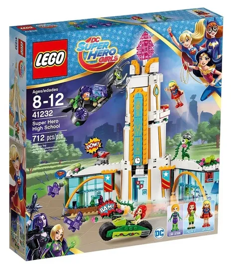 LEGO DC Super Hero Girls 41232 Super Hero High School NEW Sealed Set Supergirl