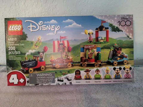 LEGO DISNEY SET #43212 DISNEY CELEBRATION TRAIN-100th ANNIVERSARY FACTORY SEALED