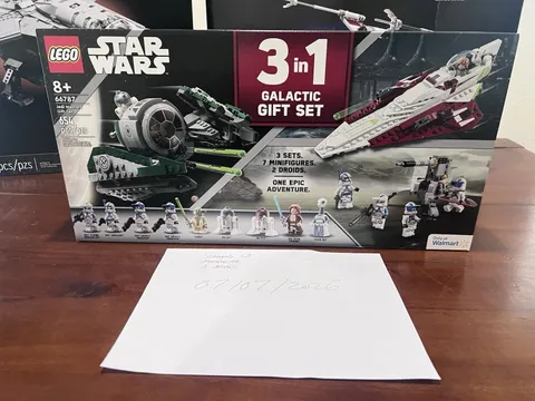 New Sealed Exclusive Retired LEGO Star Wars: Jedi Masters Gift Set (66787)