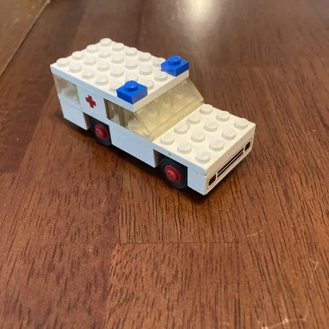 Vintage LEGO Legoland Set 600 Ambulance 1970