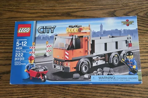 LEGO CITY: Dump Truck (4434) New in factory sealed box/Box has a crease  Retired