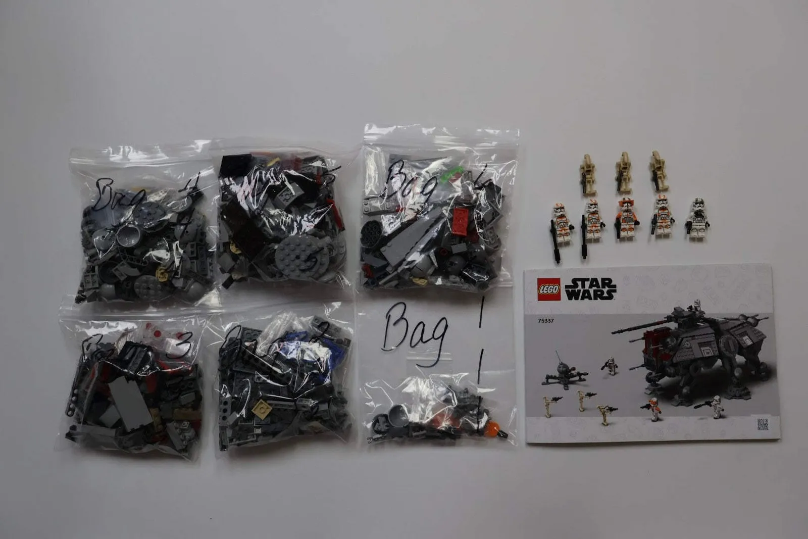 LEGO® Star Wars™ 75337 AT-TE™ Walker 100% Complete W/Instructions