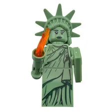 Lego Minifigures LADY LIBERTY 2012 Series 6 Statue of Liberty CMF Rare