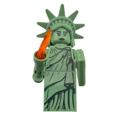 Lego Minifigures LADY LIBERTY 2012 Series 6 Statue of Liberty CMF Rare