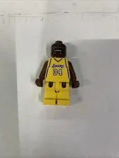 Lego Shaquille O'Neal Minifigure NBA Los Angeles Lakers #34 Home Uniform