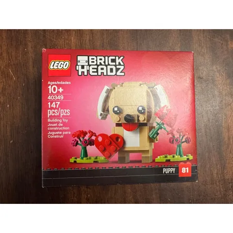 Lego Brick Headz 40349 Puppy Sealed NIB retired