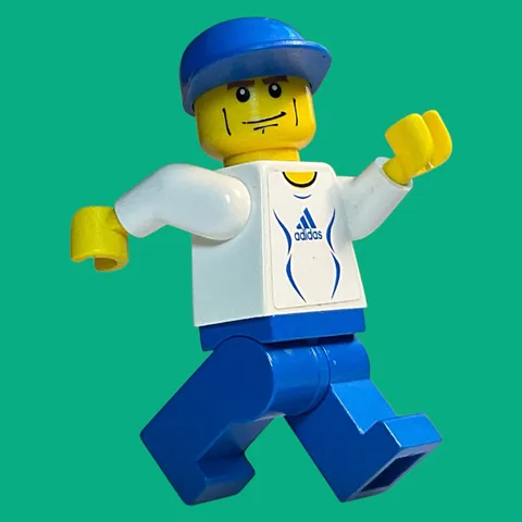 LEGO Sports Soccer Minifigure Adidas No. 4 Soccer Player SOC134S #L50