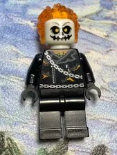 LEGO DC Ghost Rider Minifigure sh267 Super Heroes Set 76058 Fast Shipping！