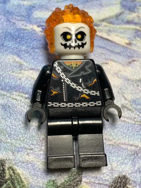 LEGO DC Ghost Rider Minifigure sh267 Super Heroes Set 76058 Fast Shipping！