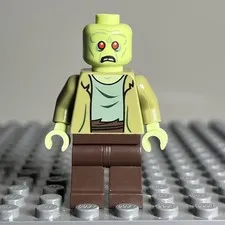 Lego Zombie Zeke Minifigure Scooby-Doo scd009 Set 75902 Mystery Machine 2A
