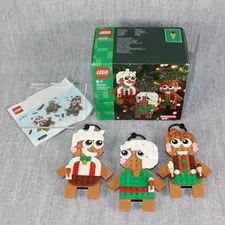 LEGO ICONIC 40642 Gingerbread Ornaments Christmas Tree Hangers Complete Box 2020