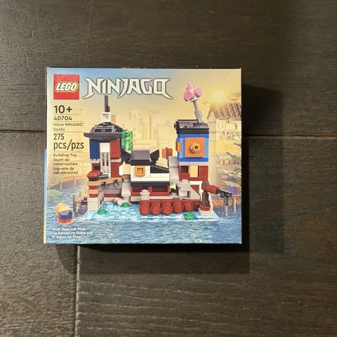 LEGO Ninjago Micro NINJAGO City Docks 40704 New in Sealed Box Promo Set GWP